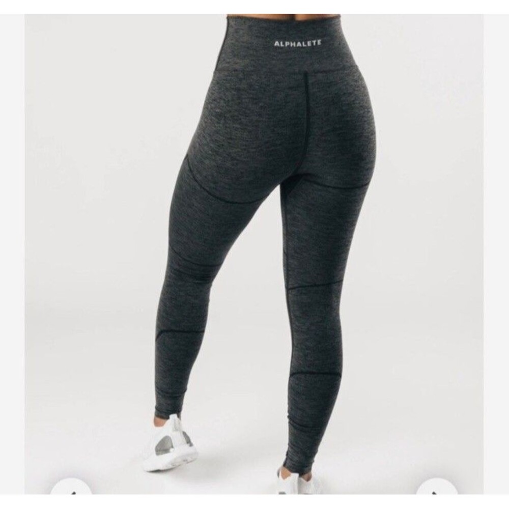 Alphalete Charcoal Grey Leggings Size Small